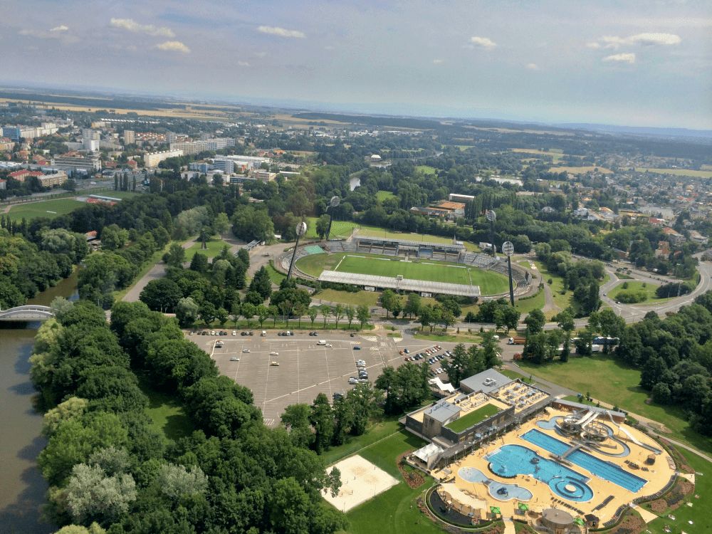 Vyhlídkový let vrtulníkem Hradec Králové