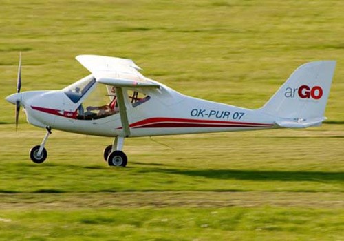 Pilotem UL letadla na zkoušku Příbram